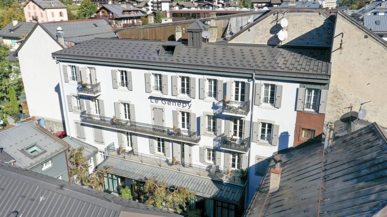 Le Genepy - Appart'Hotel De Charme Chamonix Bagian luar foto