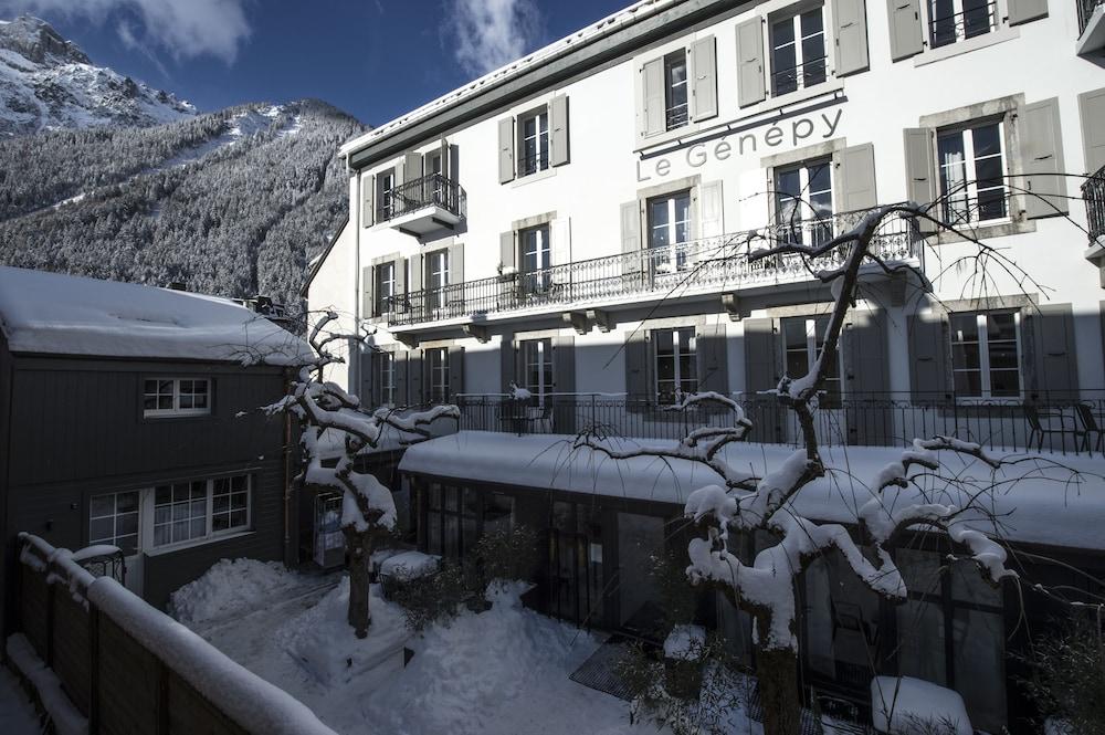 Le Genepy - Appart'Hotel De Charme Chamonix Bagian luar foto