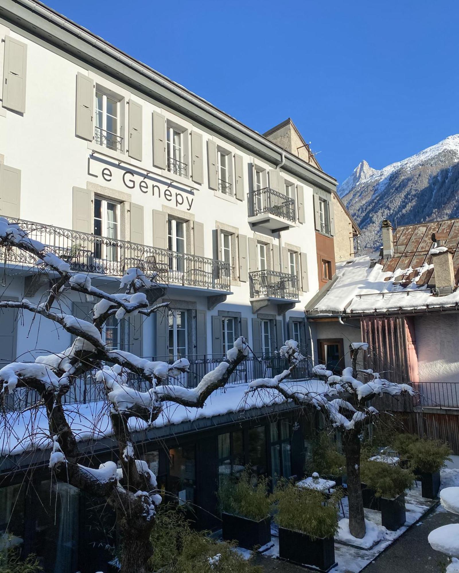 Le Genepy - Appart'Hotel De Charme Chamonix Bagian luar foto