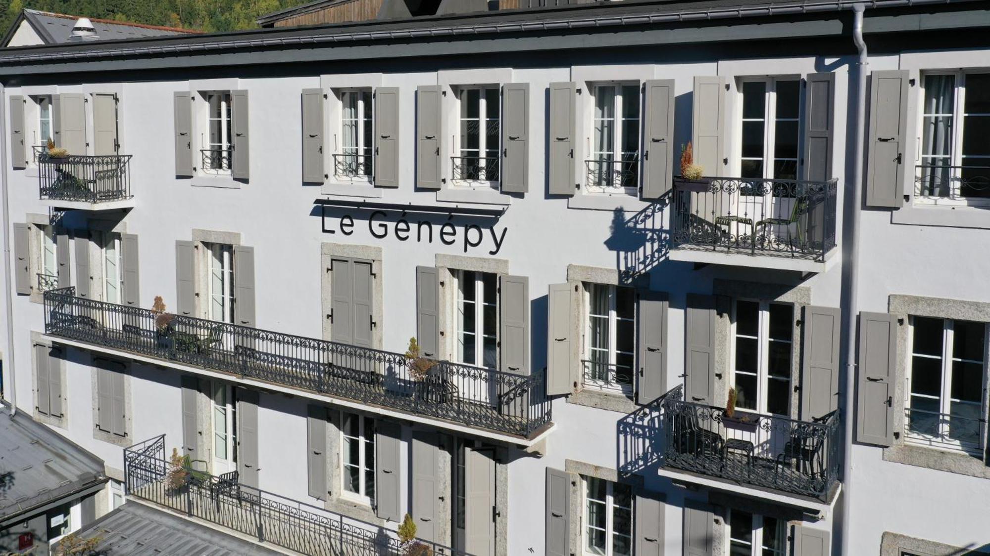 Le Genepy - Appart'Hotel De Charme Chamonix Bagian luar foto