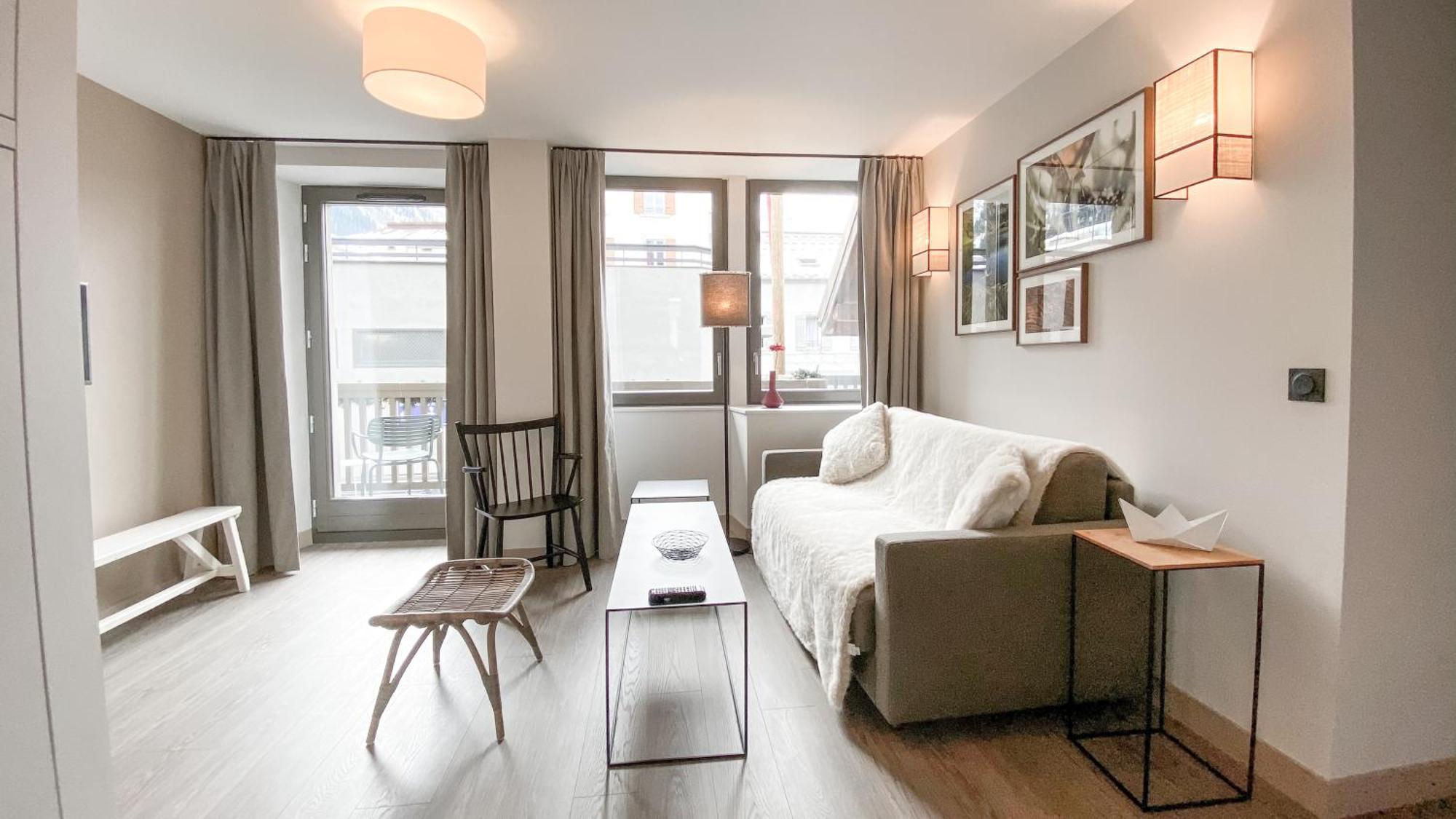 Le Genepy - Appart'Hotel De Charme Chamonix Ruang foto