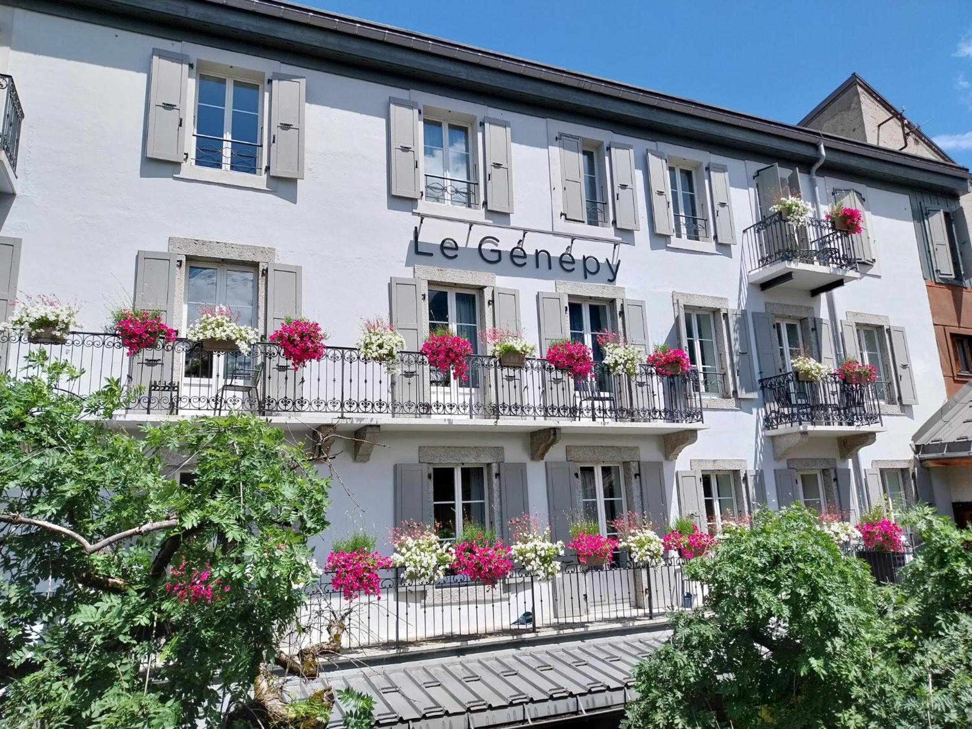 Le Genepy - Appart'Hotel De Charme Chamonix Bagian luar foto